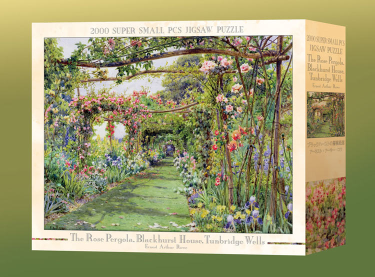 楽天市場】ジグソーパズル ブラックハーストの薔薇緑廊(アーネスト