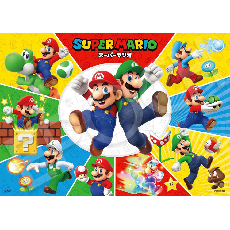 楽天市場】ジグソーパズル スーパーマリオ(スーパーマリオ) 72ピース