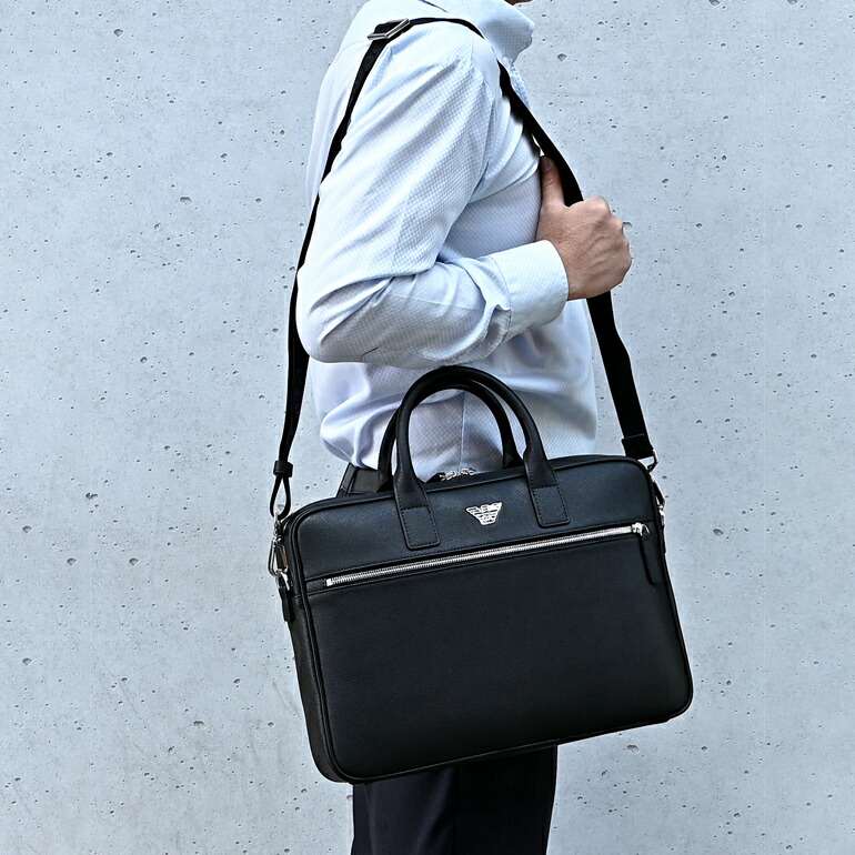 楽天市場】エンポリオ アルマーニ EMPORIO ARMANI ビジネスバッグ