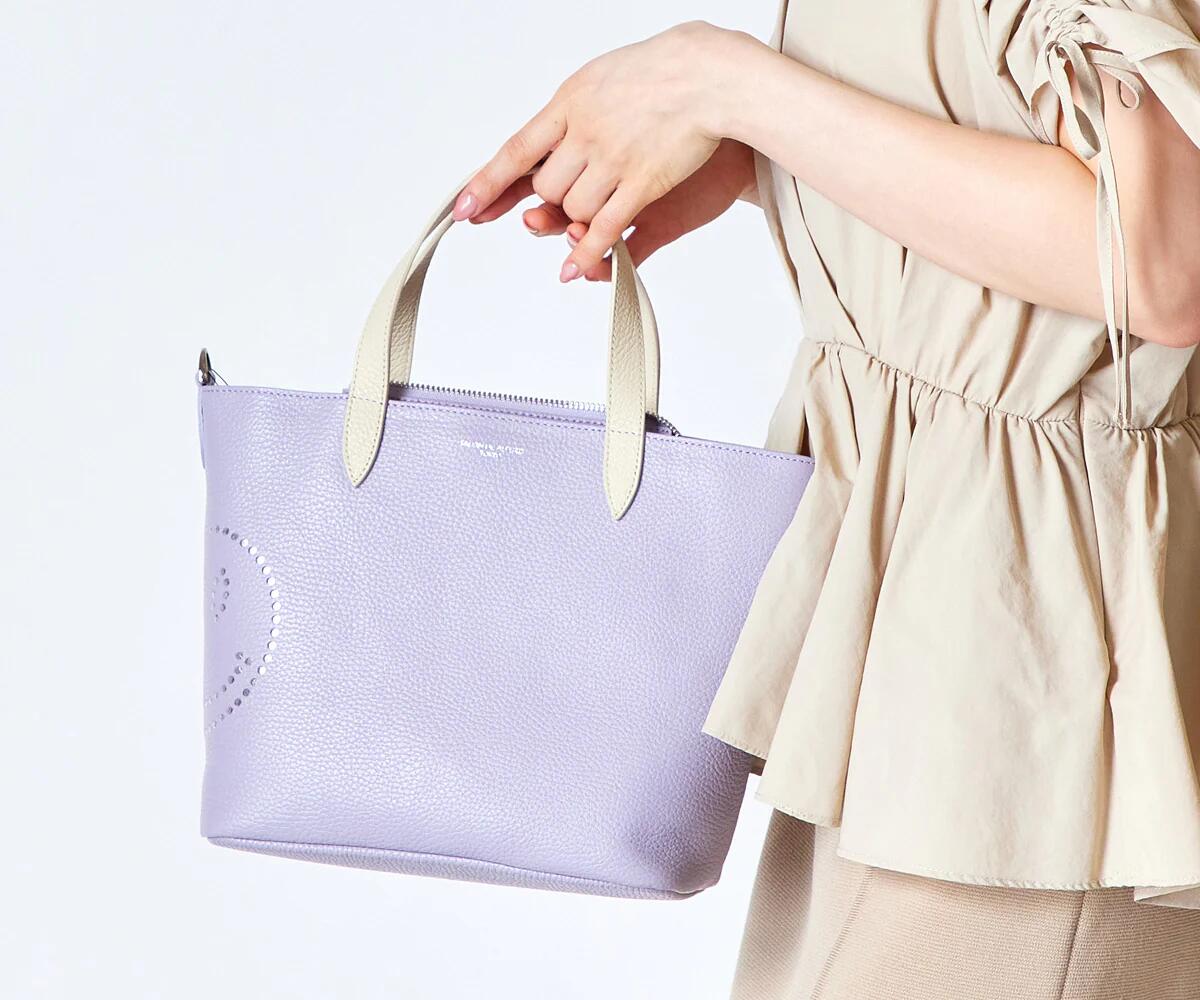 楽天市場】トートバッグ レディース レザー 本革 ミニトートバッグ