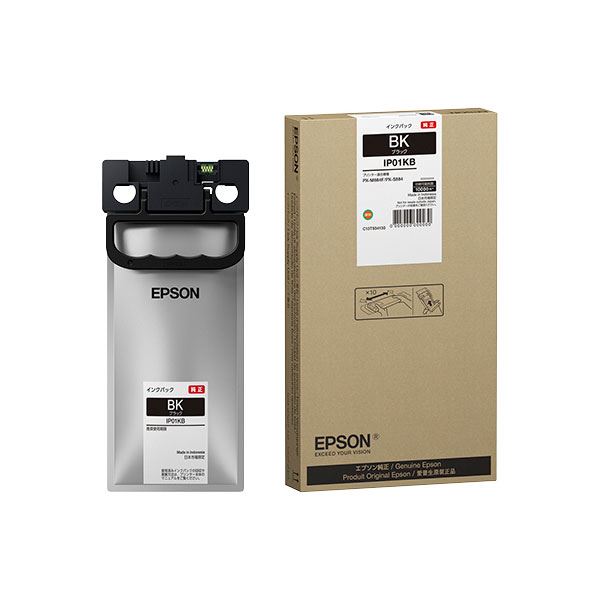 楽天市場】【純正品】 EPSON IP01KB インクパック ブラック （10K