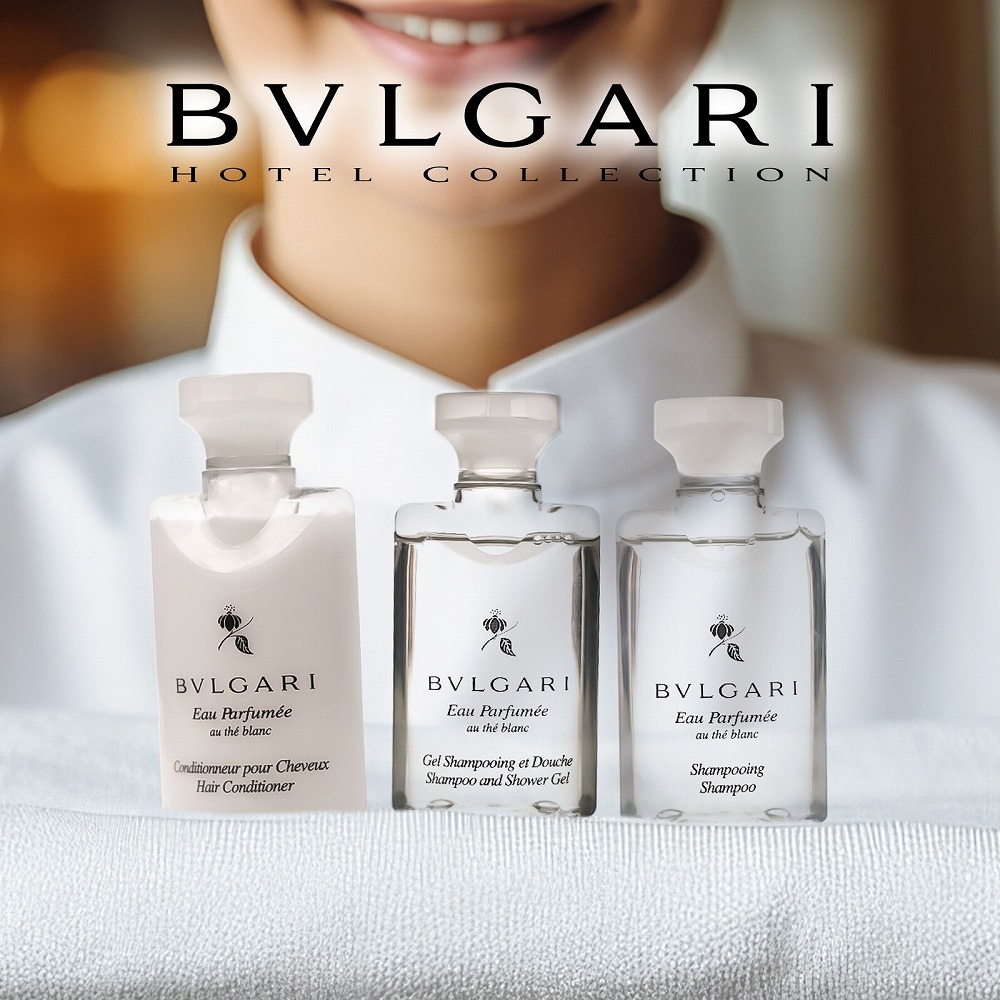 BVLGARI 新品未使用ブルガリ限定ホテルシャンプートリートメントセット