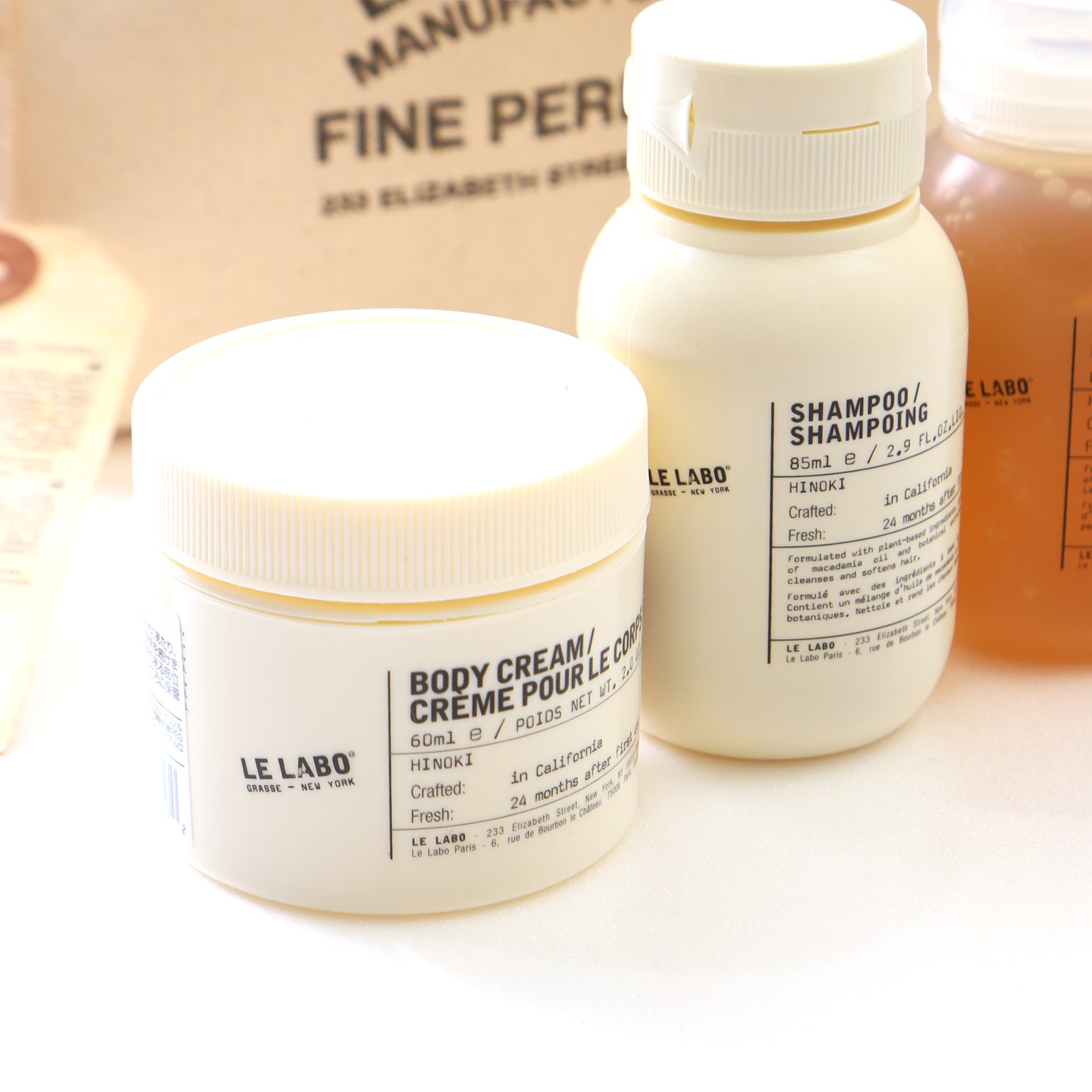 楽天市場】LE LABO バス&ボディ TRAVEL SET HINOKI ルラボ バスグッズ