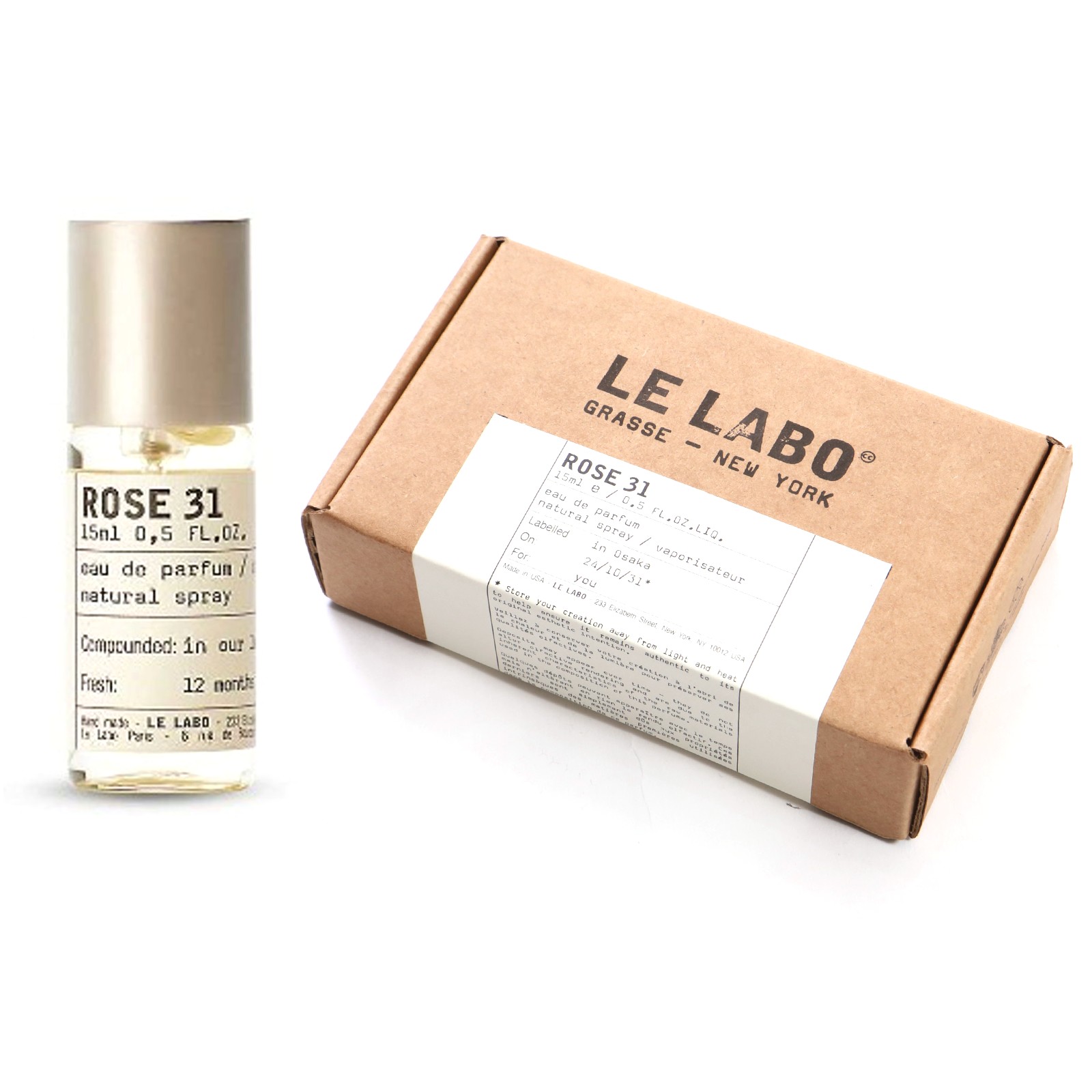 楽天市場】【ショッパー付き 国内正規品】 LE LABO ROSE 31 15ml
