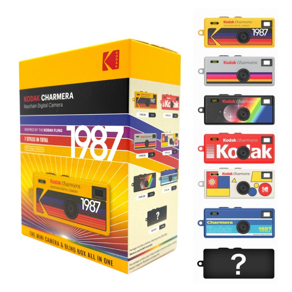 楽天市場】KODAK CHARMERA キーチェーン デジタルカメラ シングル