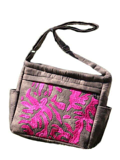 楽天市場】ハワイアンキルト ショルダーバッグ タイプ2 シェード