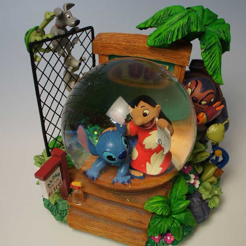 楽天市場】《送料無料》スティッチ スノーグローブ リロ＆スティッチ