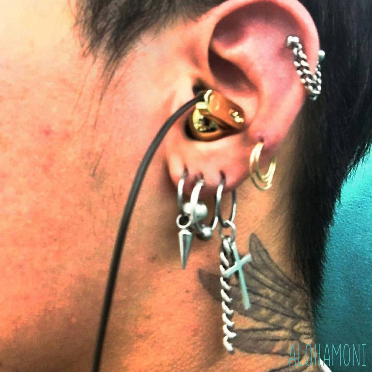 楽天市場】BIGBANG G-DRAGON ジードラゴン 着用タイプ フープピアス 5