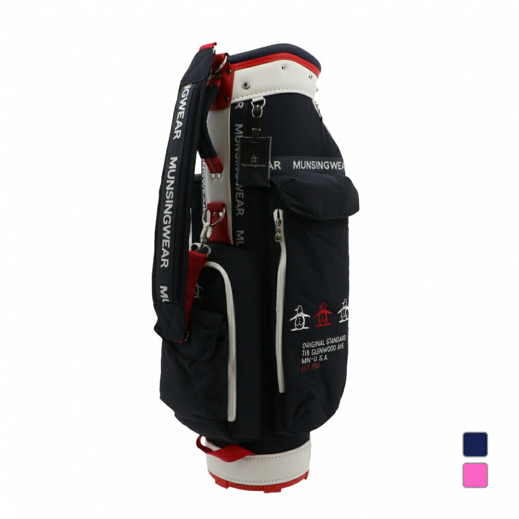 マンシングウェア キャディバッグ グラフィック 軽量 スタンド式 楽天