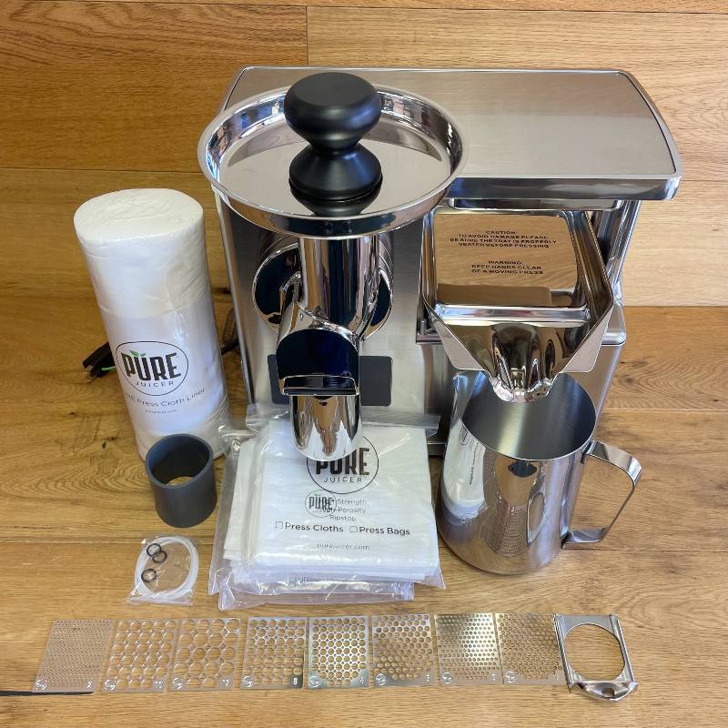 楽天市場】ジューサー コールドプレス スロージューサー ステンレス