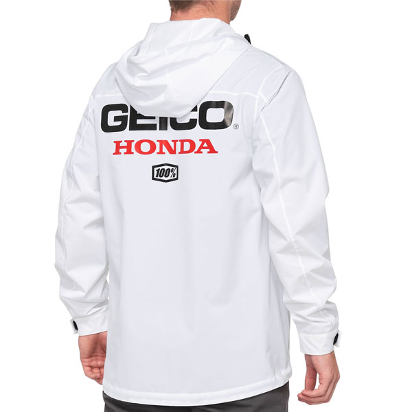 楽天市場】100% Geico Honda Kappa Hooded Team Jacket ライディング