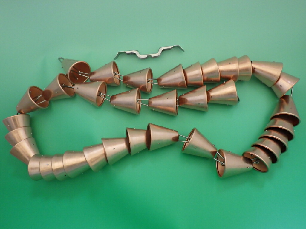 楽天市場】タニタハウジングウェア エンスイ ensui 銅 銅製品 鎖樋 2