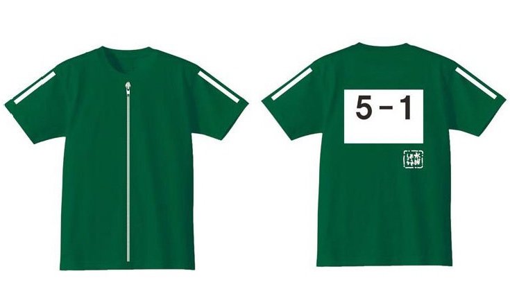 楽天市場】ZAK 水曜どうでしょう ジャージTシャツ 緑 Lサイズ