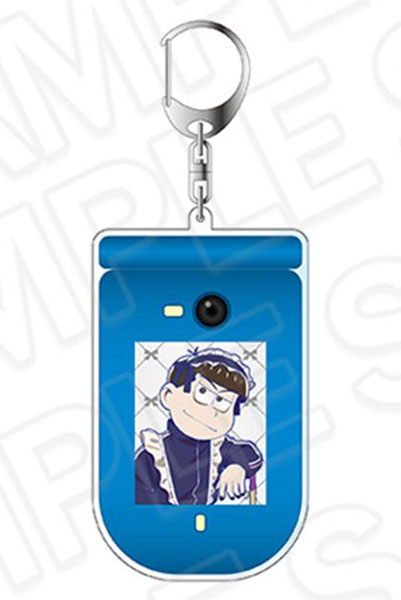 楽天市場】おそ松さん ガラケーキーホルダー カラ松 ジャージメイド