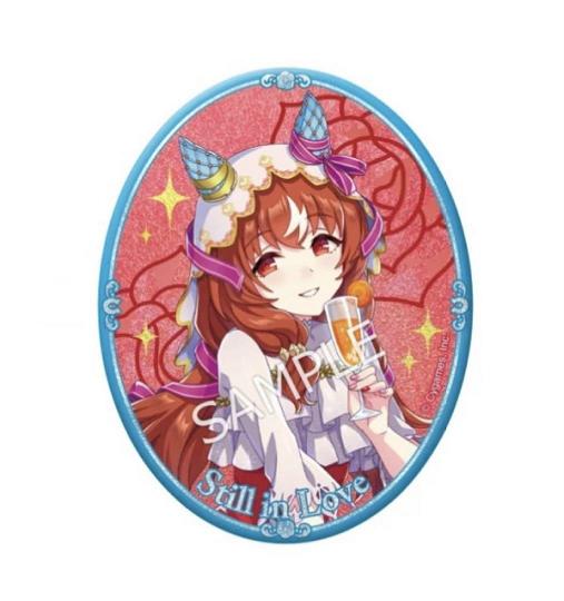 楽天市場】ウマ娘 プリティーダービー 公式グリッター缶バッジ