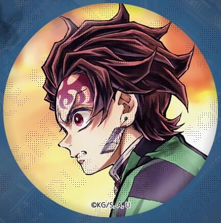 楽天市場】鬼滅の刃缶バッジ炭治郎の通販