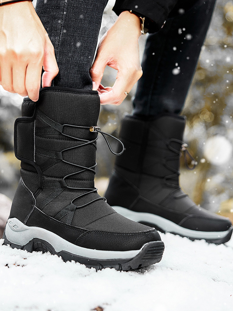 H:CEアイス イタリア スノーブーツ アザラシ 黒 スパイク