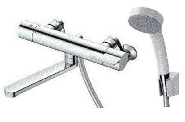 TOTO 洗濯機用壁付2ハンドル混合水栓(ホース接続形、緊急止水) TW20-1R