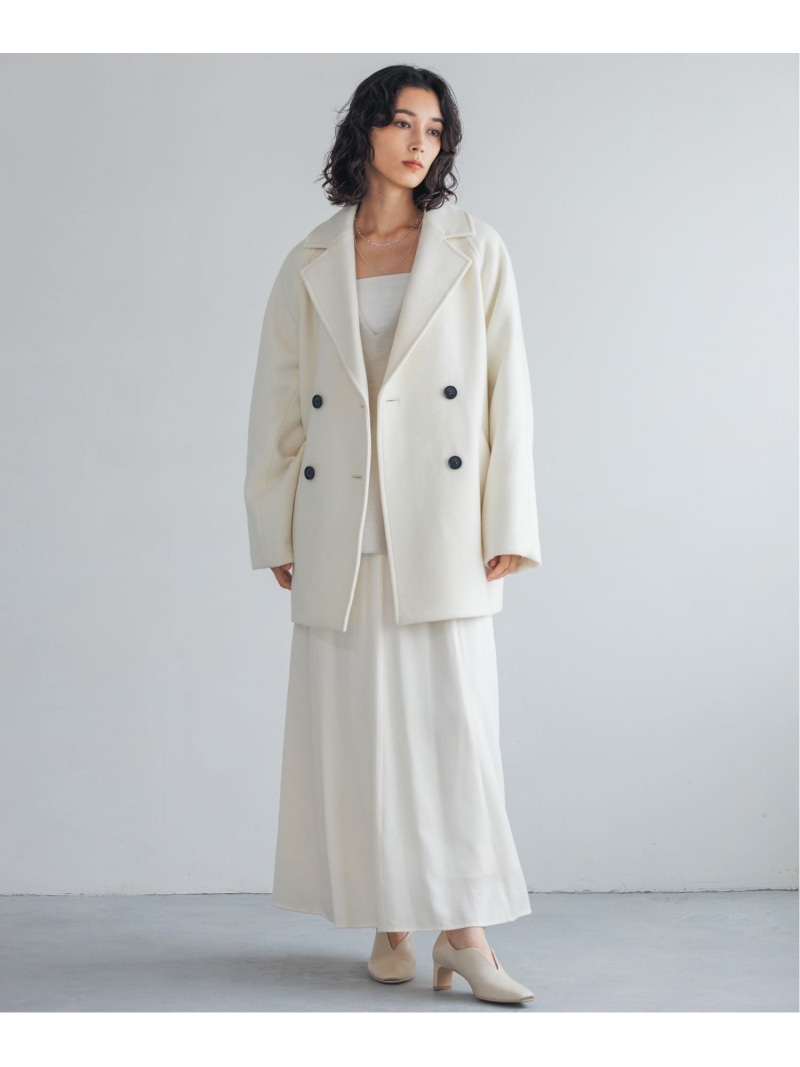 楽天市場】【SALE／21%OFF】スーパー100メルトンジャケットコート A