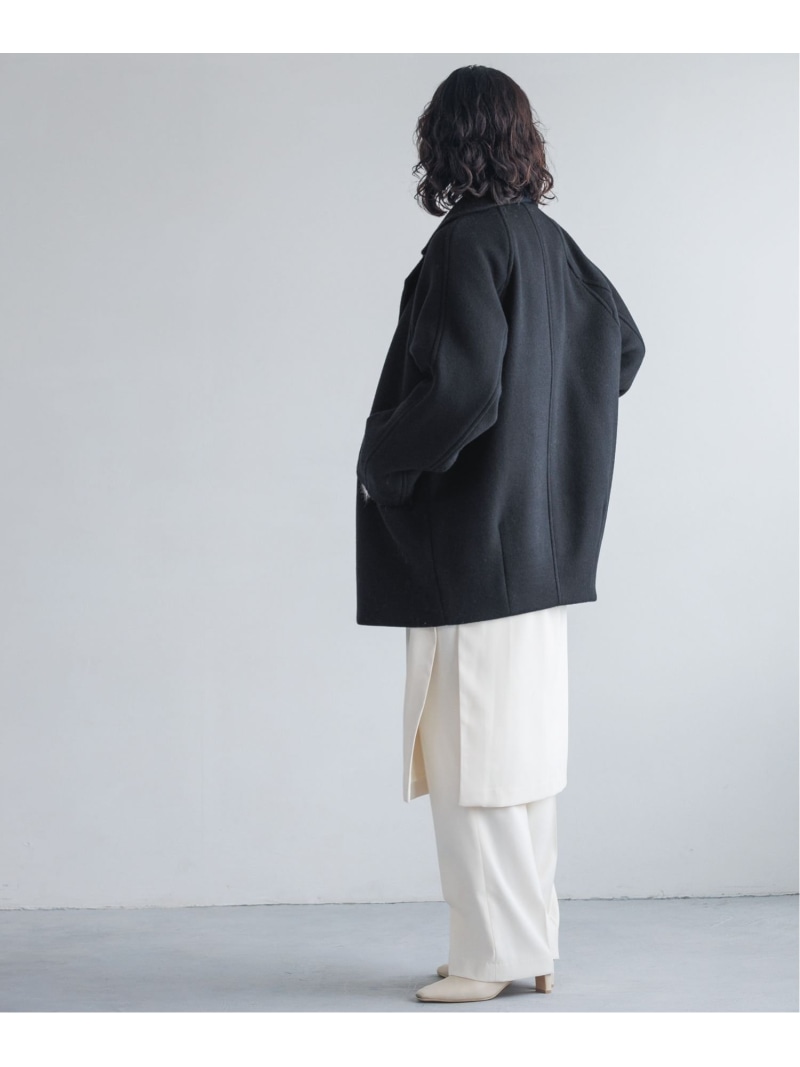 楽天市場】【SALE／21%OFF】スーパー100メルトンジャケットコート A