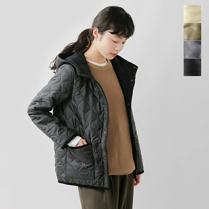 楽天市場】ARMEN アーメン キルティング フリース ハイカラー フード