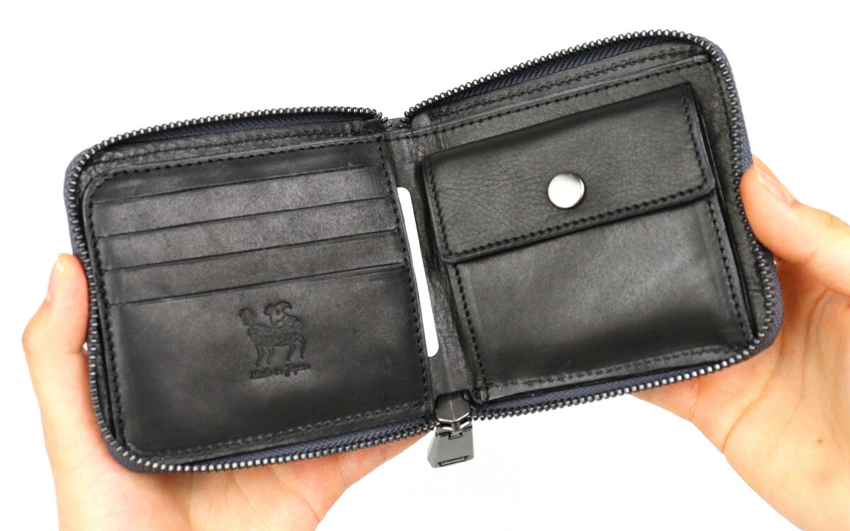 楽天市場】ZOO(ズー) トカゲ革 リザード 限定 メンズ ラウンド二つ折り