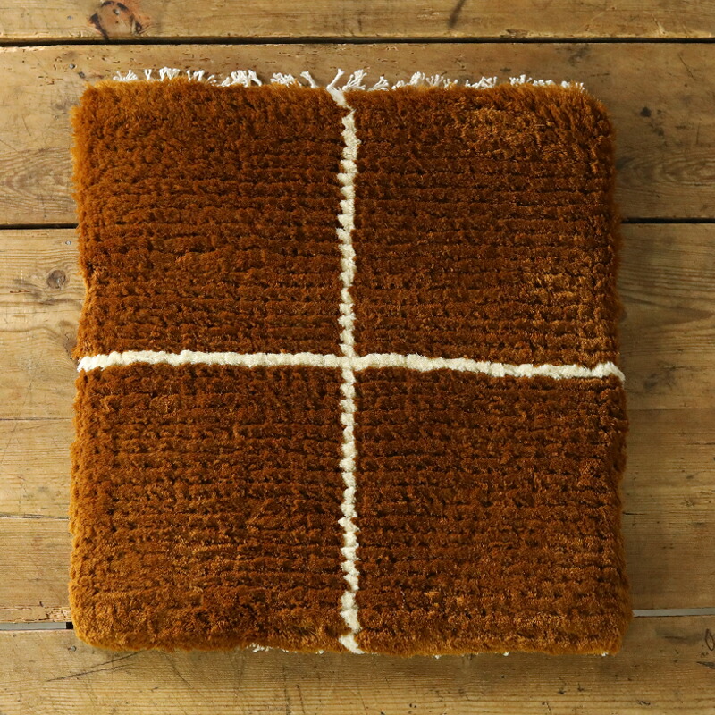 楽天市場】倉敷ノッティング 椅子敷 N knoting ウール ウールの椅子敷