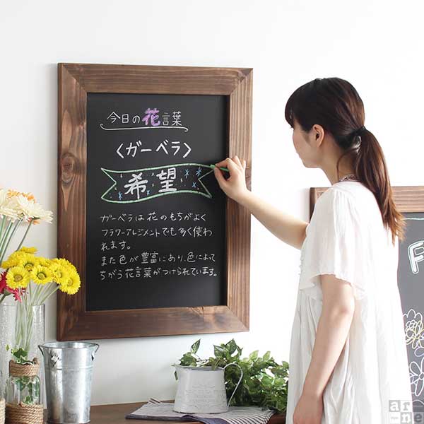 楽天市場】カフェ 黒板 メニューボード ボード 壁掛け 北欧 チョーク