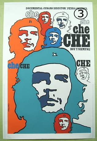 楽天市場】CUBA製シルクスクリーン版画☆【チェ・ゲバラのポスター