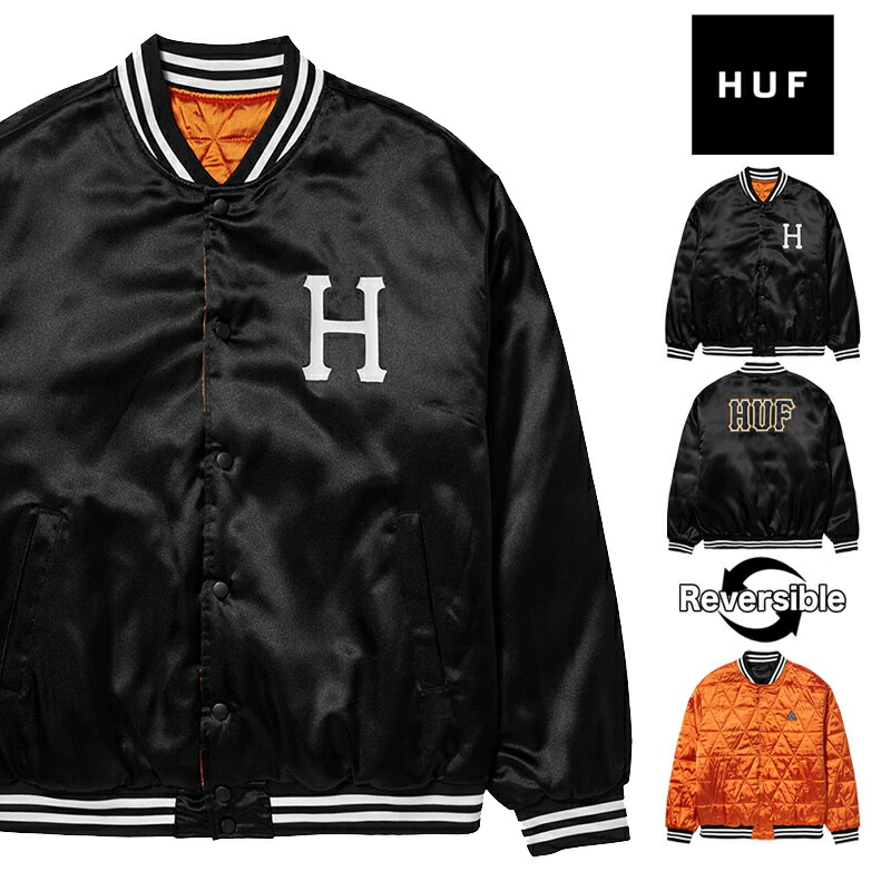 楽天市場】HUF ジャケット ハフ リバーシブル アウター ジャンパー