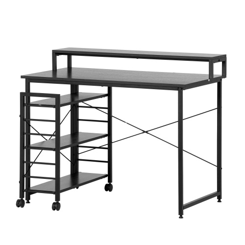 楽天市場】パソコンデスク 机 デスク 書斎デスク 学習机 PCデスク 収納