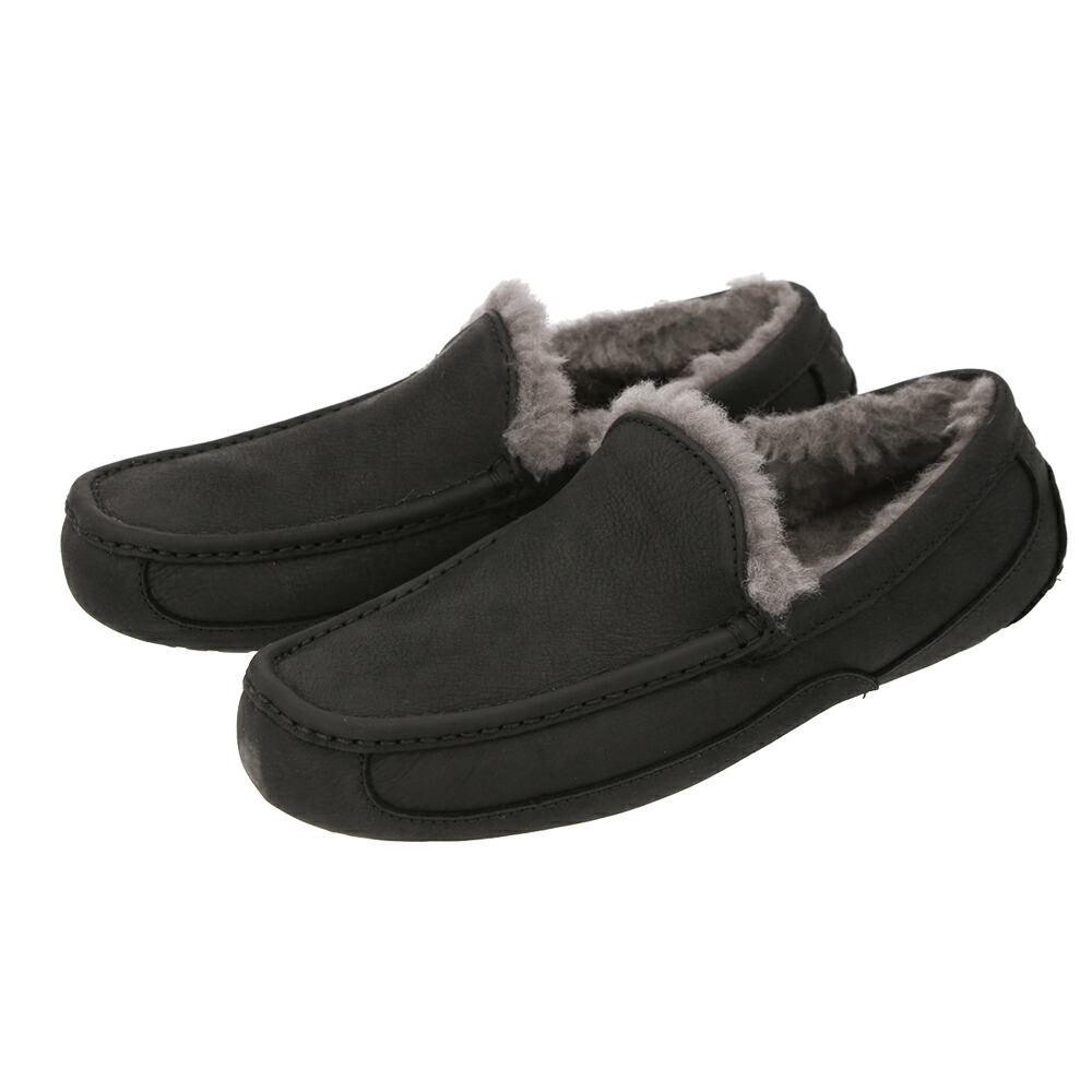 楽天市場】UGG メンズ スリッポン 通販 モカシン 本革 天然皮革 シープ