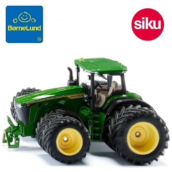 楽天市場】ボーネルンド ジョンディア 8R 410 ダブルホイール付