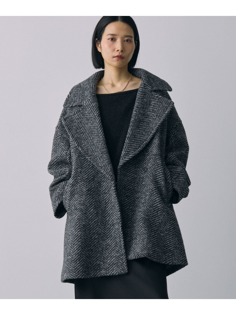 楽天市場】【SALE／30%OFF】ヘリンボーンミドルコート BABYLONE