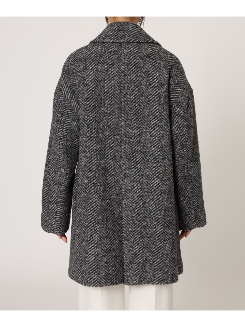 楽天市場】【SALE／30%OFF】ヘリンボーンミドルコート BABYLONE