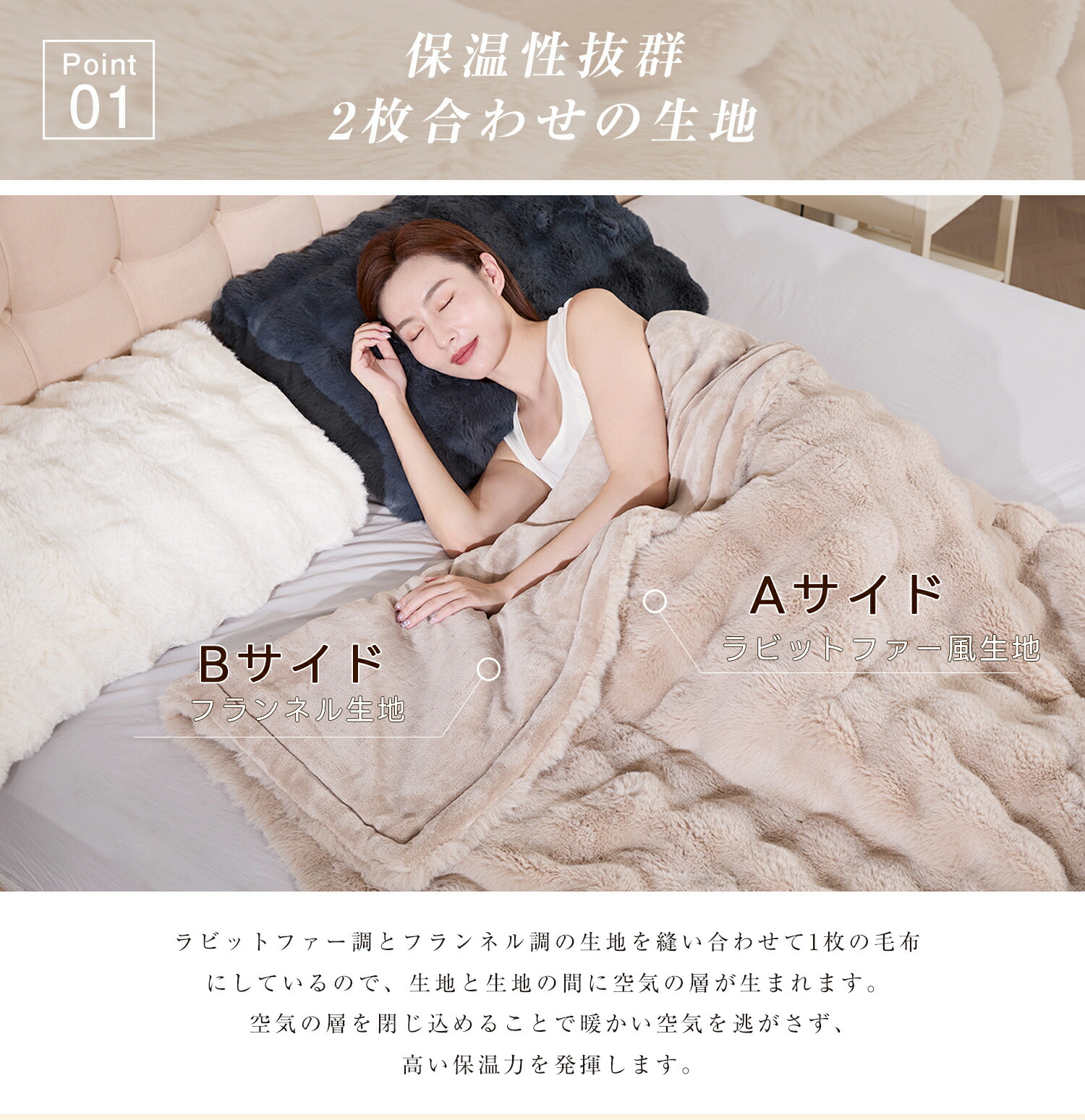 楽天市場】電気毛布 掛け敷き 兼用 日本製炭素繊維ヒーター ダブル