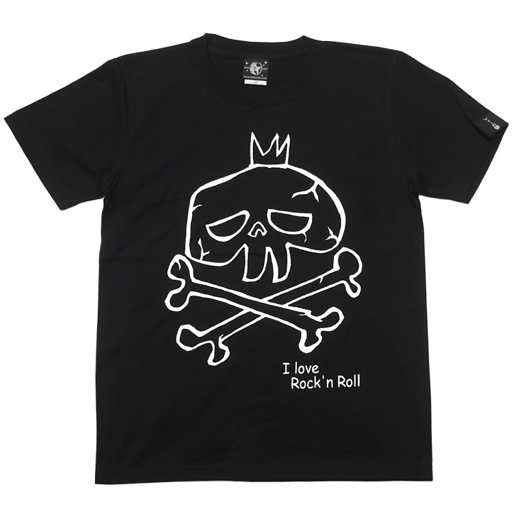 楽天市場】I love Rock'n Roll (スカルLOVE) Tシャツ (ブラック) BPGT