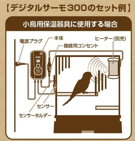 楽天市場】マルカン デジタルサーモ300 CASA MARUKAN : BCY楽天市場店