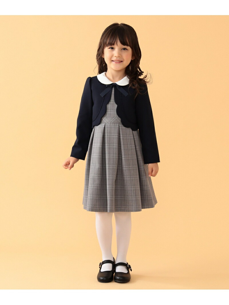 楽天市場】BEAMS mini / セレモニー ワンピース セット(ボレロ付き