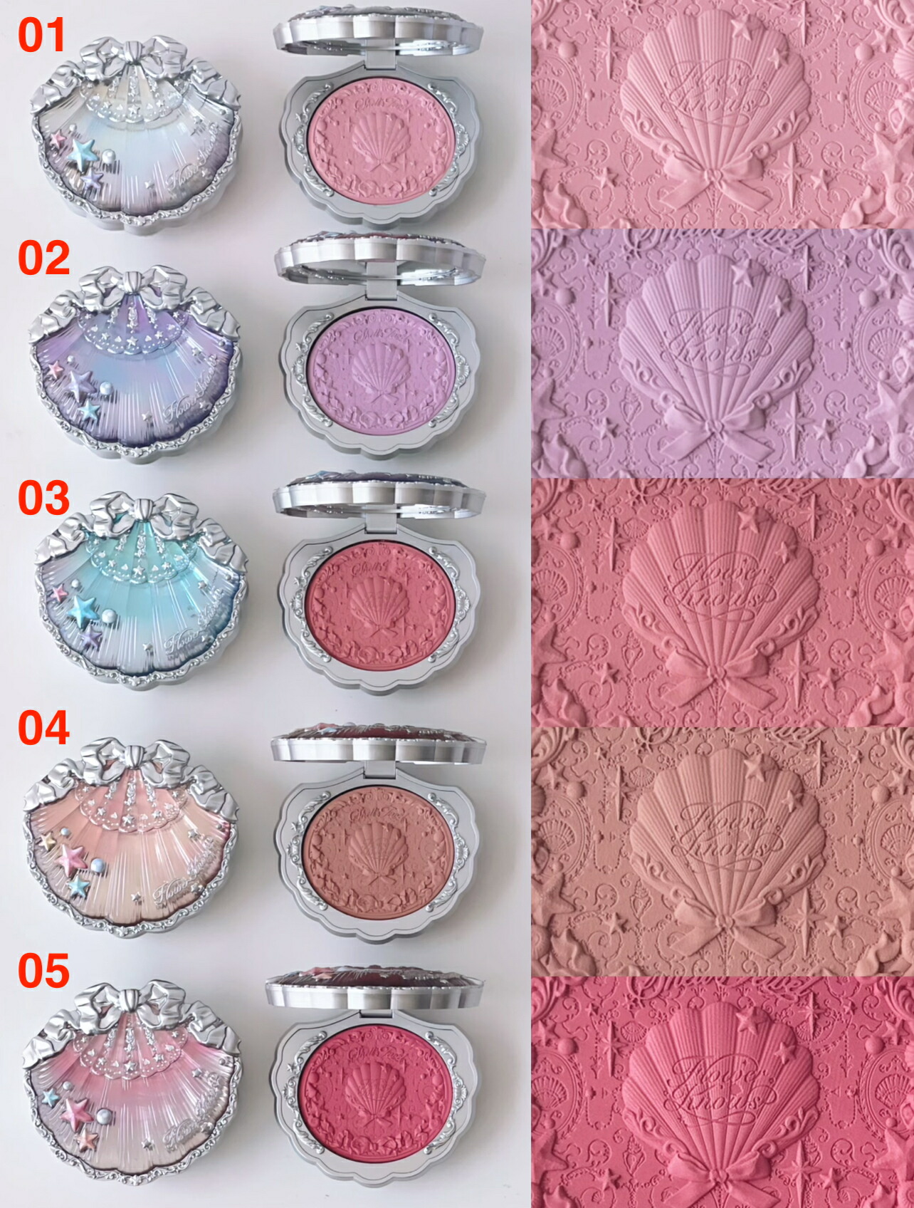 楽天市場】送料無料 Flower knows フラワーノーズ シェルズジュエル