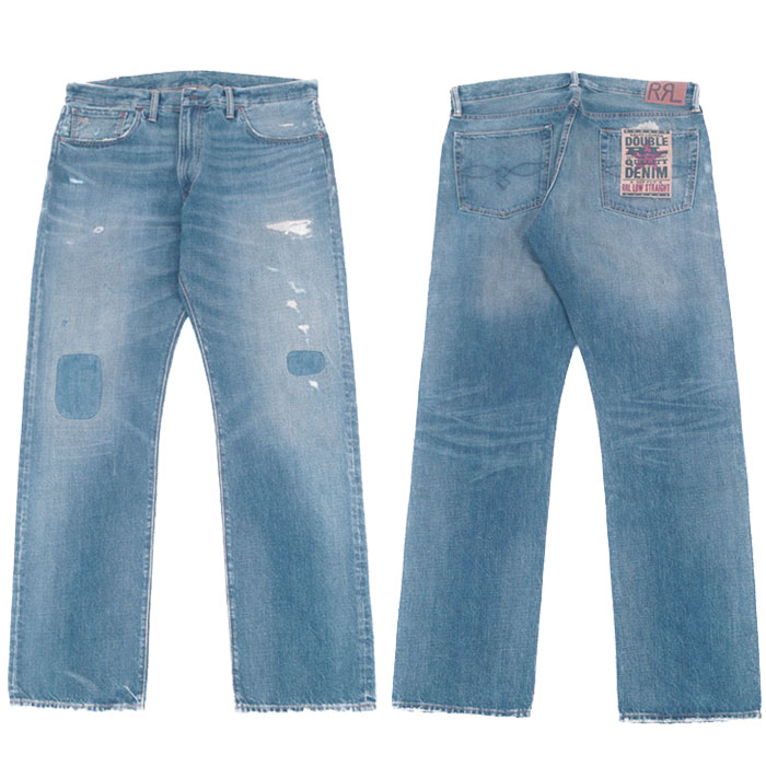 楽天市場】ダブルアールエル RRL ロー ストレート ジーンズ DOUBLE RL