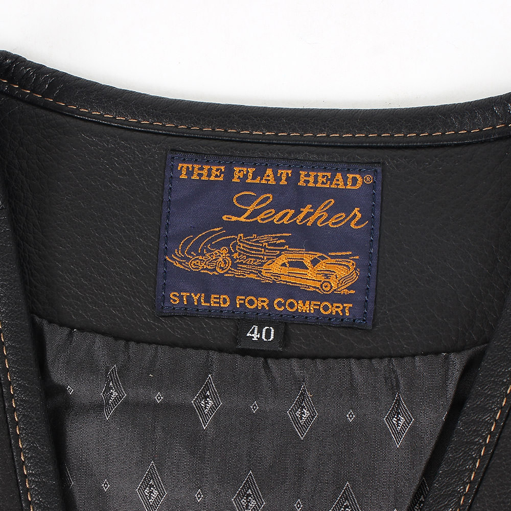 楽天市場】FLAT HEAD フラットヘッド ベスト サイズ:40(L) 現行モデル