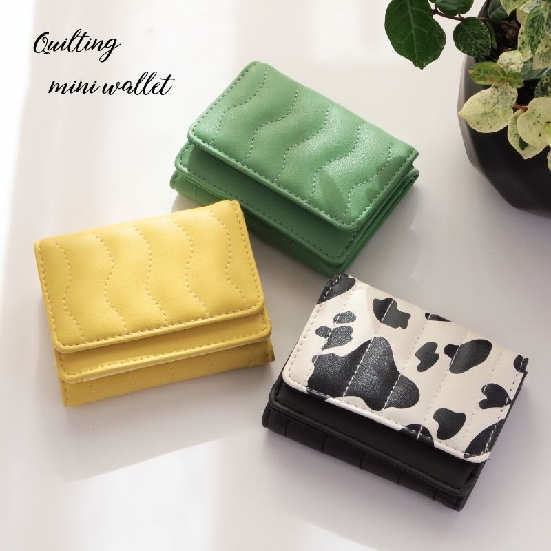 楽天市場】FLOWERING フラワーリング キルティング 三つ折り 財布