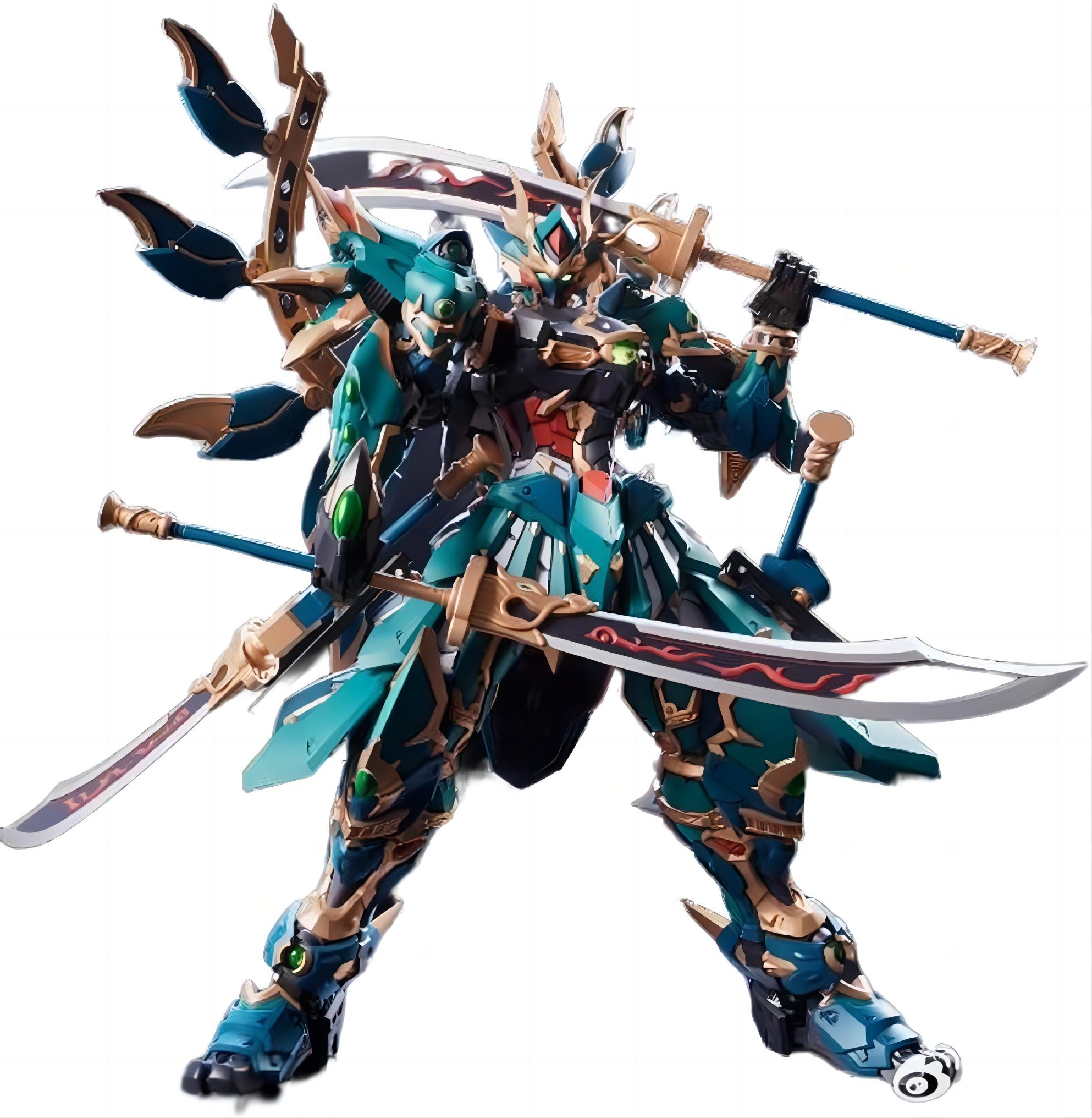 楽天市場】藏道模型 1/72 四聖獣 青龍 機甲 メカ 可動 アクション