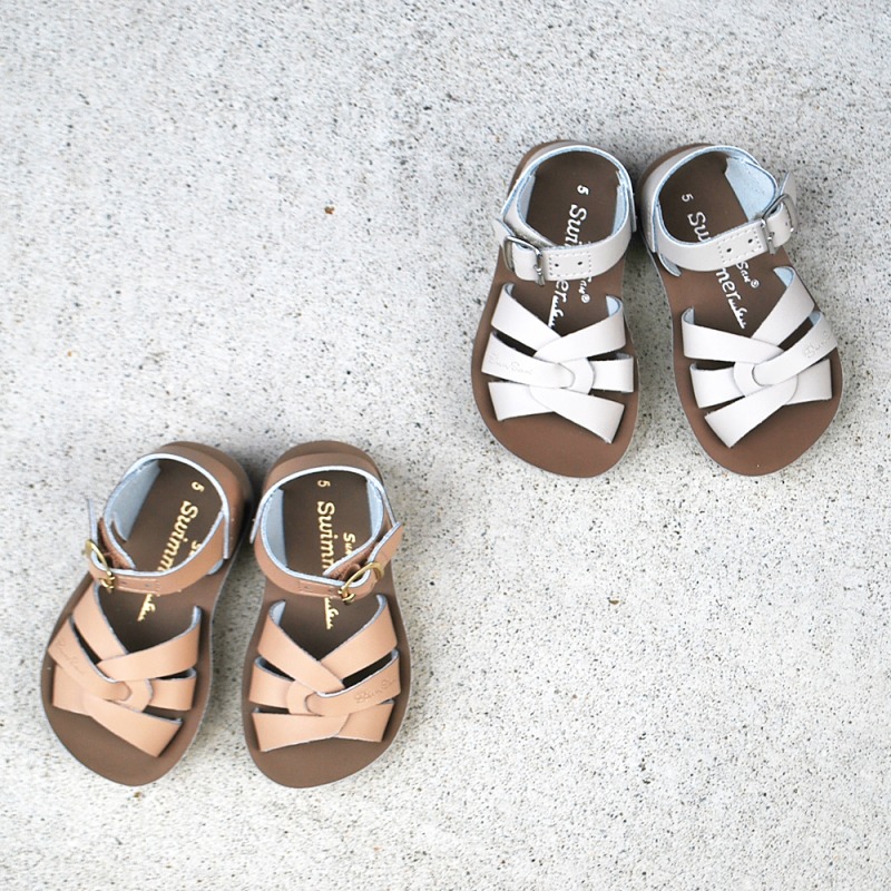 楽天市場】サンダル キッズ ジュニア ソルトウォーター スイマーレザー