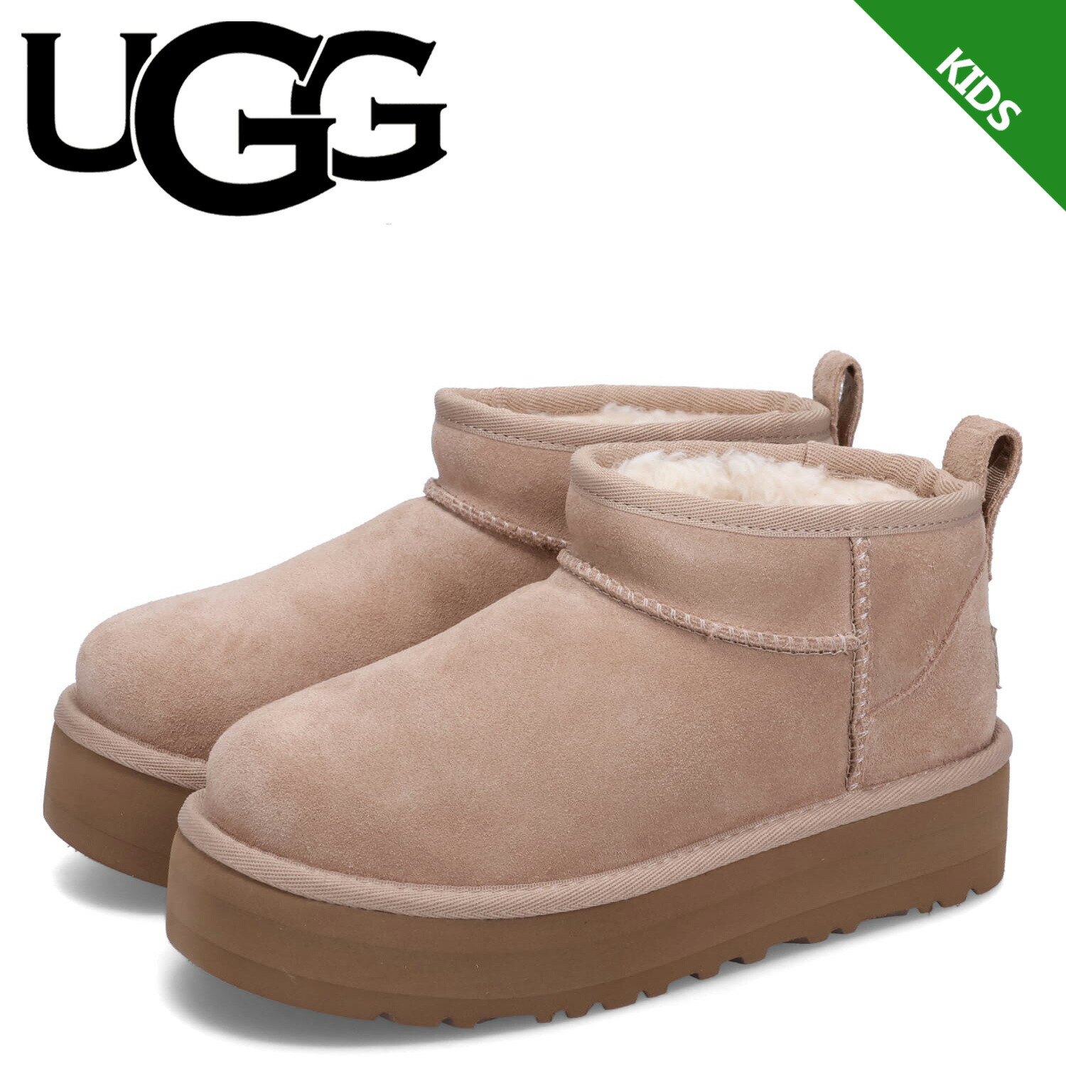 楽天市場】UGG KIDS CLASSIC ULTRA MINI PLATFORM アグ ウルトラミニ