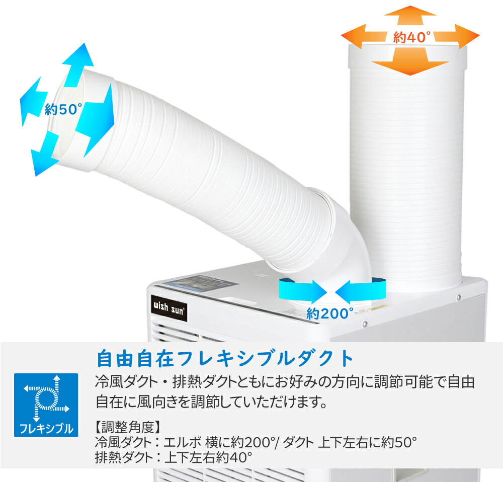 楽天市場】【ポイント5倍】スポットクーラー 業務用 スポットエアコン