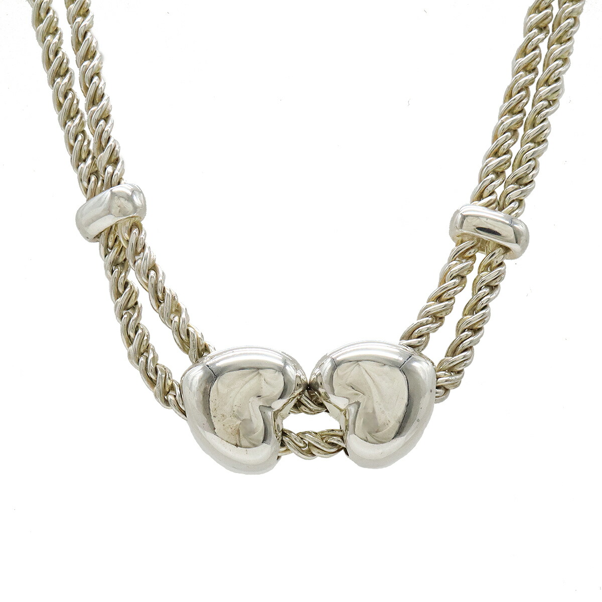 楽天市場】TIFFANY&Co. ティファニー ダブルハート ツイストロープ