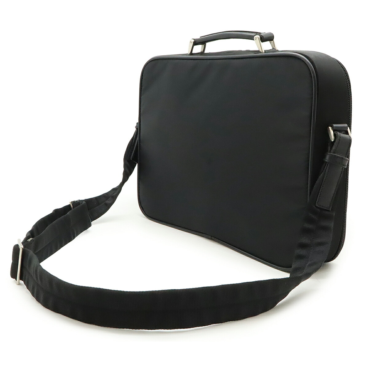 楽天市場】PRADA プラダ トライアングルロゴ ビジネスバッグ ブリーフ