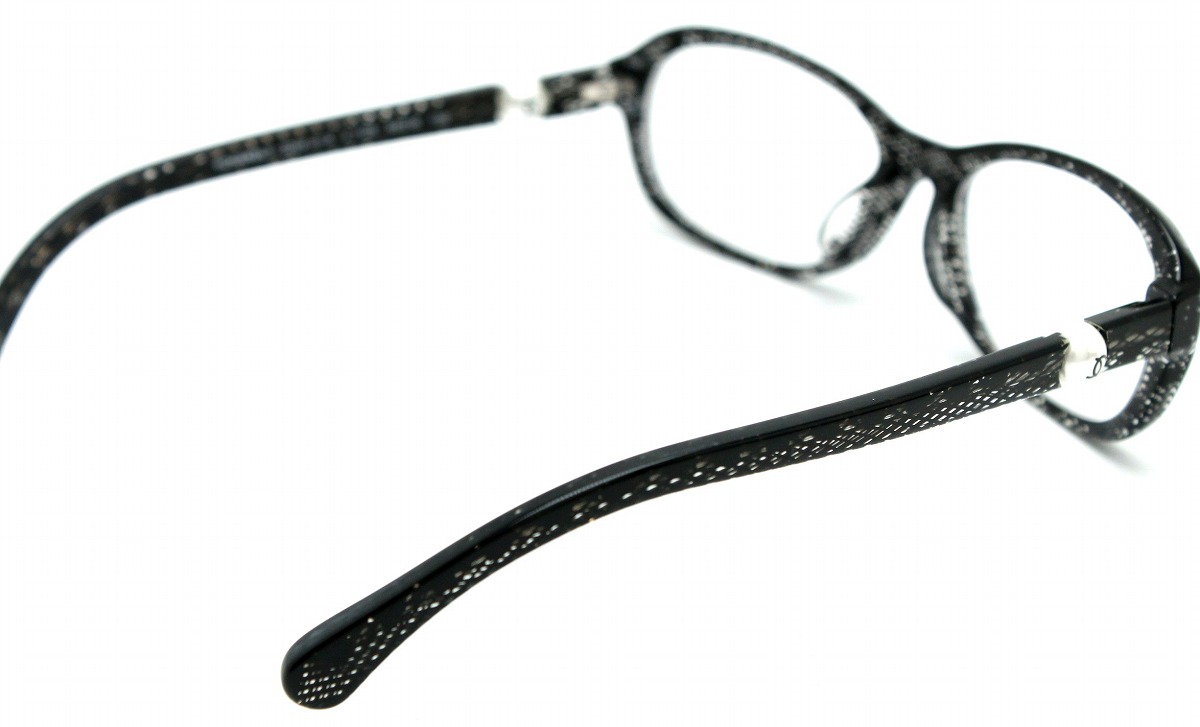 楽天市場】CHANEL シャネル メガネ めがね フェイクパール ココマーク